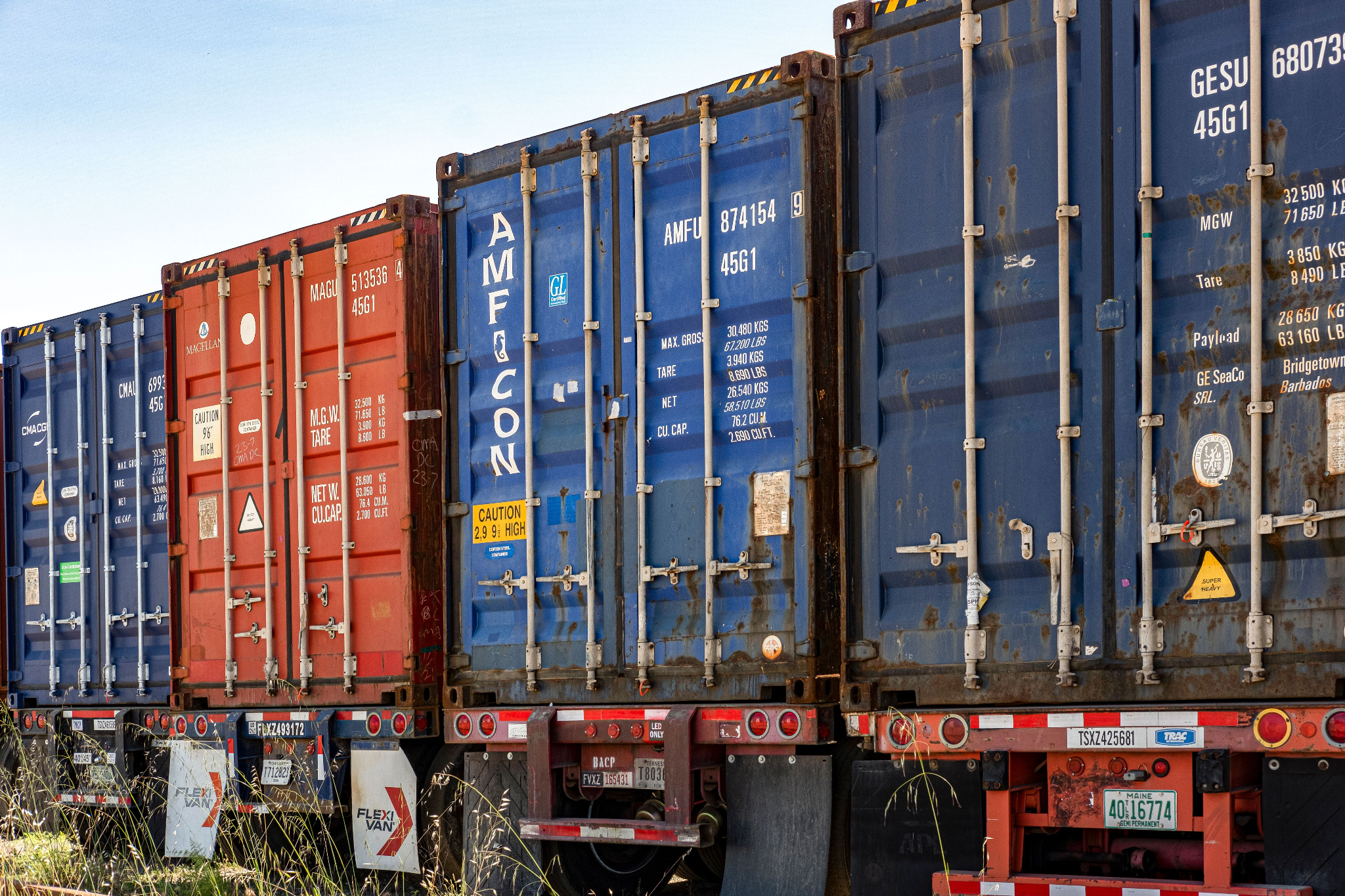Container trucks