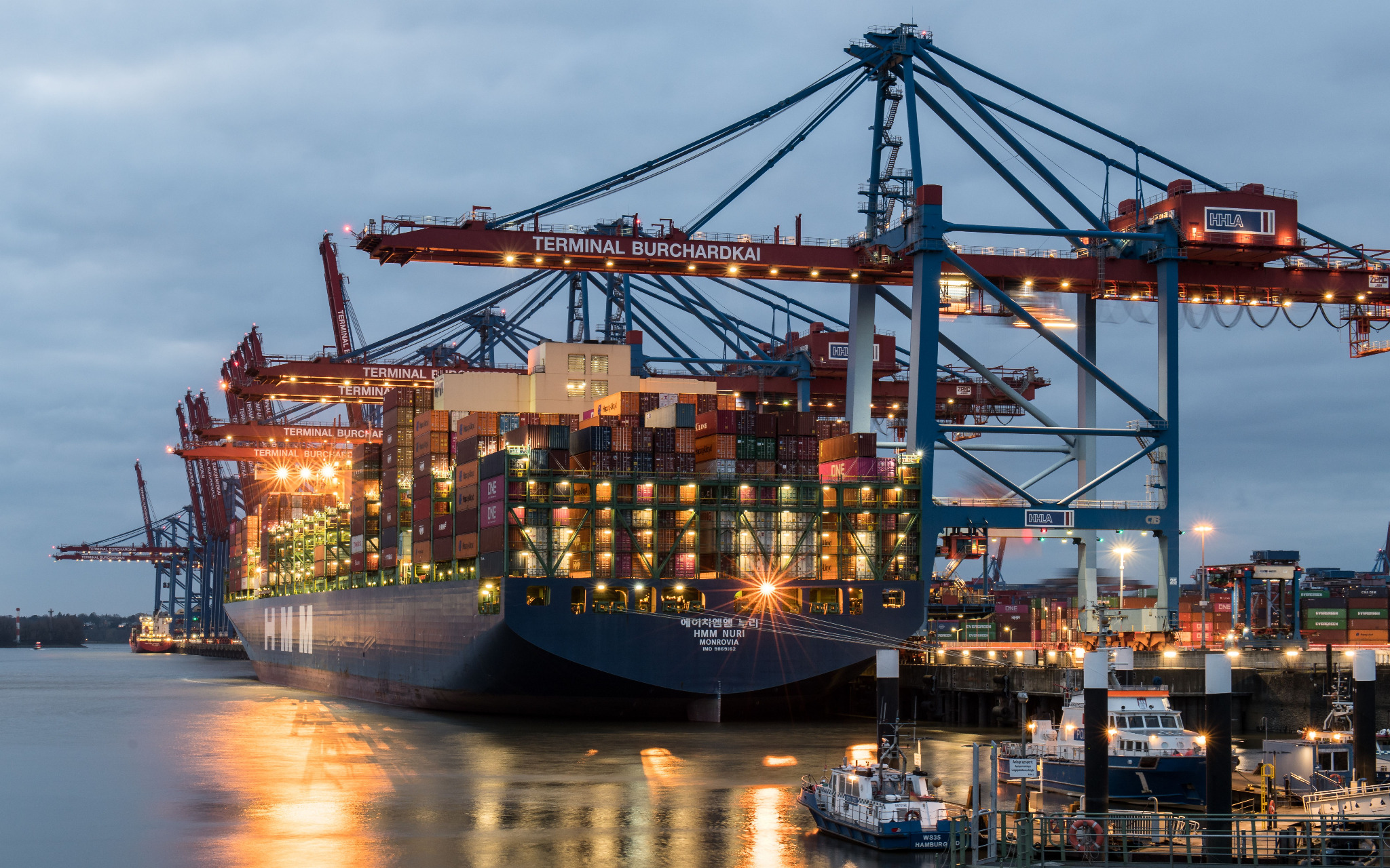 Container port operations
