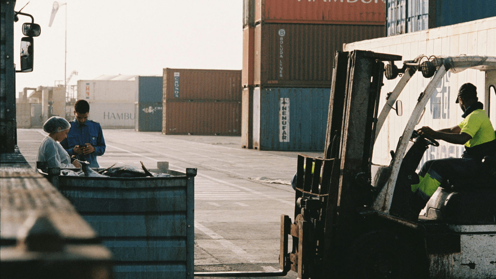 Cargo handling and container operations